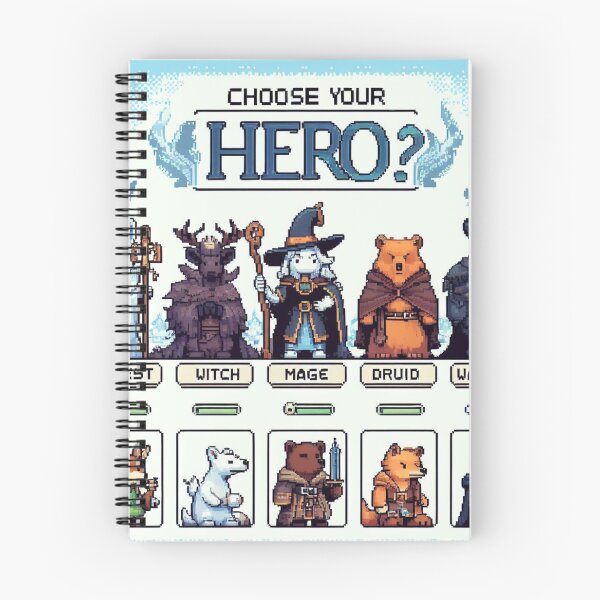 Item preview, Hero Selection designed and sold by FoxOfPixels.