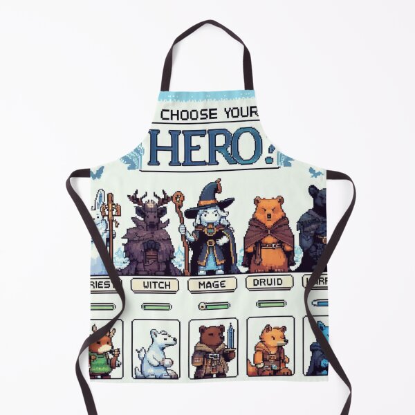 Item preview, Hero Selection designed and sold by FoxOfPixels.