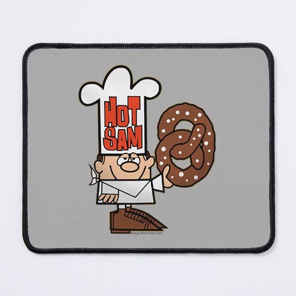 Item preview, Hot Sam Pretzel Logo | Retro | Vintage designed and sold by Designs by Kool Kat.