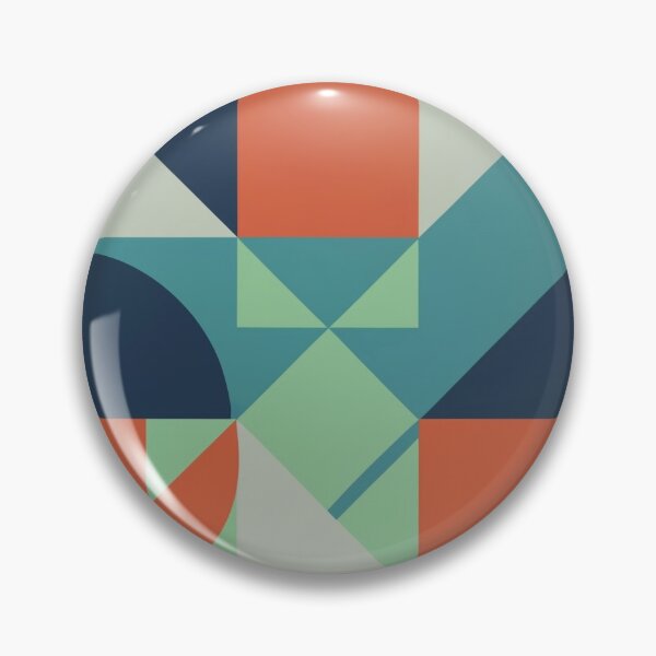 Item preview, Symmetrical and abstract geometric pattern with clean lines designed and sold by SeamlessBlend.