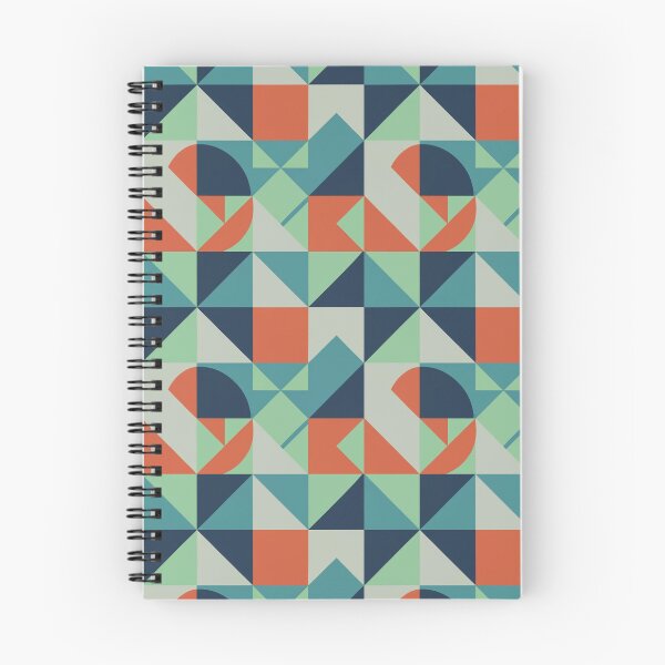 Item preview, Symmetrical and abstract geometric pattern with clean lines designed and sold by SeamlessBlend.