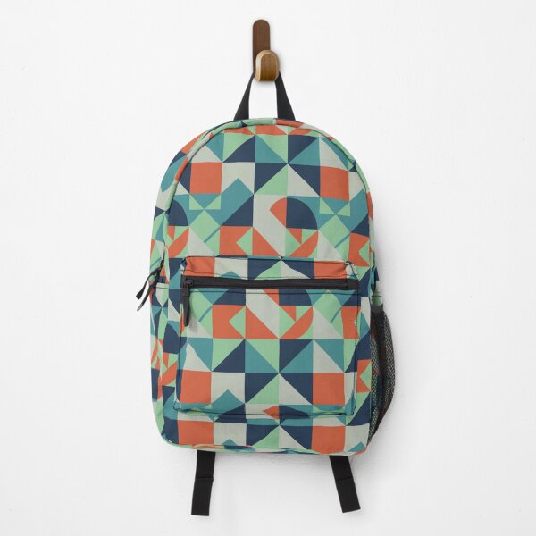 Item preview, Symmetrical and abstract geometric pattern with clean lines designed and sold by SeamlessBlend.