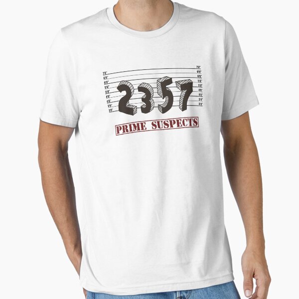Aperçu de l'œuvre Les suspects de nombre principal créée et vendue par TheShirtYurt.