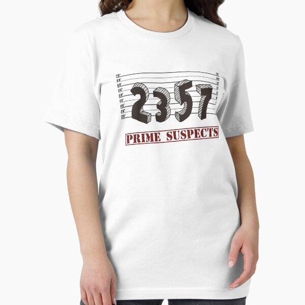 Item preview, The Prime Number Suspects designed and sold by TheShirtYurt.