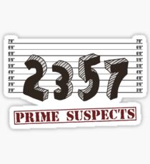 The Prime Number Suspects Sticker