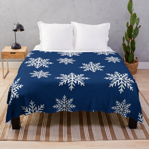 Item preview, Snowflakes pattern in white and blue. designed and sold by Susan-Marie220.