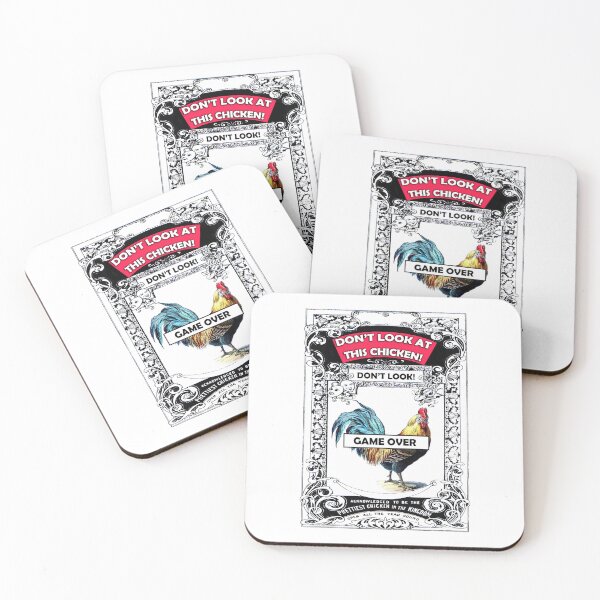Item preview, Don't Look At This Chicken - Game Over designed and sold by Hoorahville.