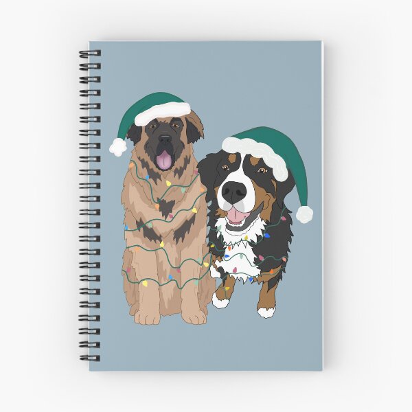Item preview, Christmas Holiday Bernese and Leonberger  designed and sold by KantstandyaC.