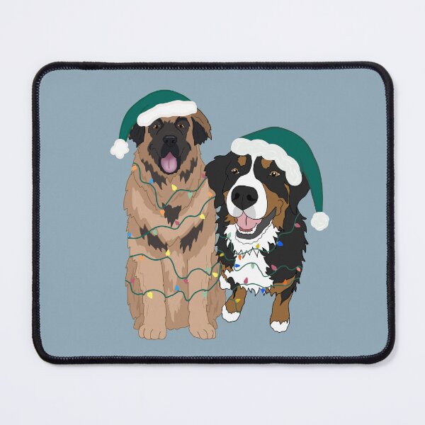 Item preview, Christmas Holiday Bernese and Leonberger designed and sold by KantstandyaC.