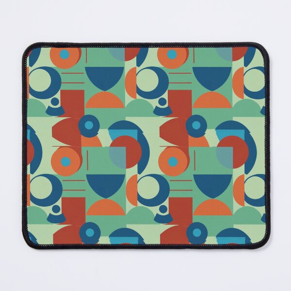Item preview, Symmetrical and abstract geometric pattern with clean lines designed and sold by SeamlessBlend.