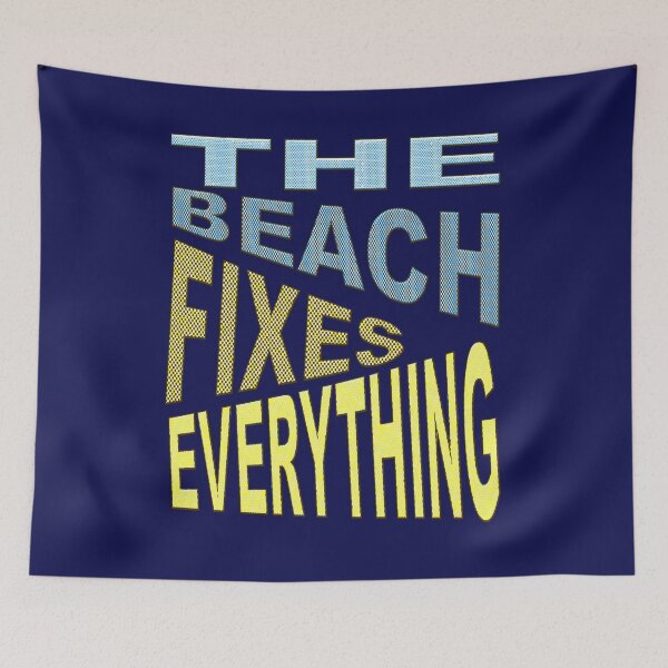 Item preview, Copy of The Beach Fixes Everything Vacation Vibes Quote designed and sold by taiche.