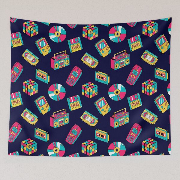 Item preview, 80s 90s Vibe Pattern I designed and sold by Lemon Pepper.
