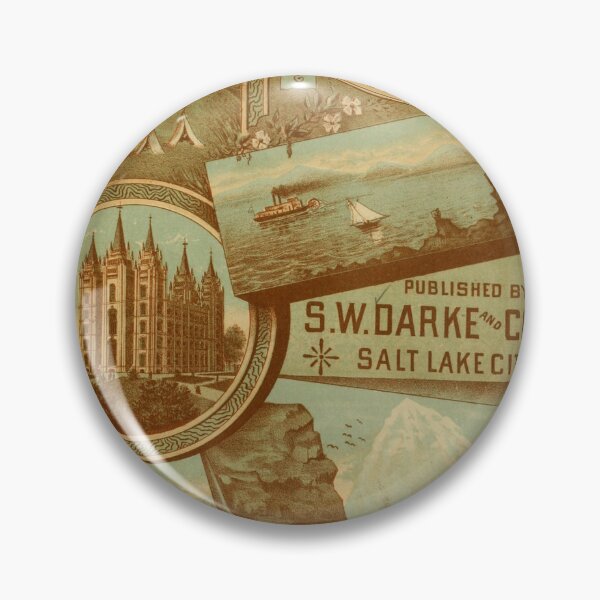 Item preview, Vintage newspaper advertisement for Salt Lake City designed and sold by EllavonGnatz.