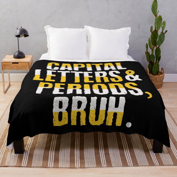 Item preview, Funny capital Letters And Periods Bruh Ela Teacher Bruh Moment designed and sold by MotivaChic.