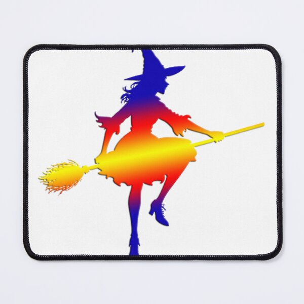 Item preview, Halloween Witch Riding On A Broomstick designed and sold by likbatonboot.