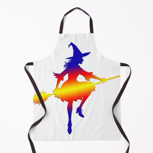 Item preview, Halloween Witch Riding On A Broomstick designed and sold by likbatonboot.