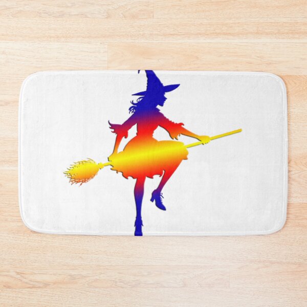 Item preview, Halloween Witch Riding On A Broomstick designed and sold by likbatonboot.