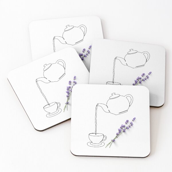 Item preview, Cup Of Coffee or Tea Lavender designed and sold by WORLD-SOFIA.
