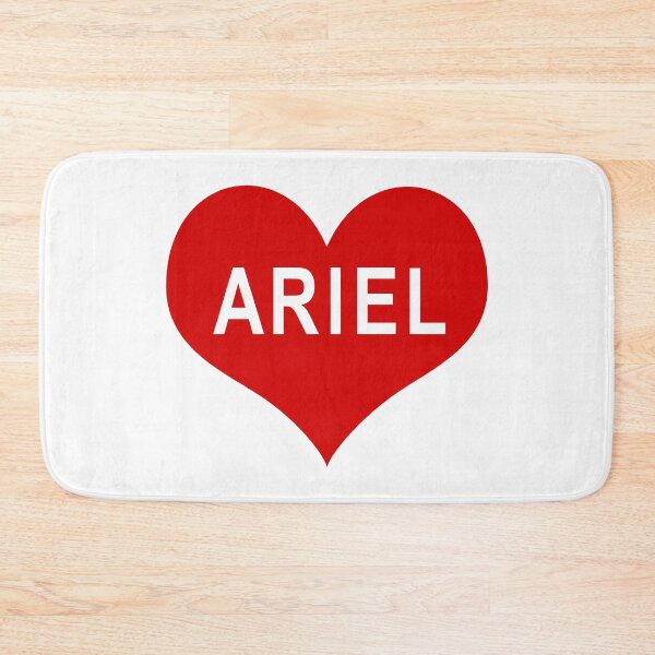 Item preview, ARIEL NAME Red Love Heart designed and sold by usernamenaijan.