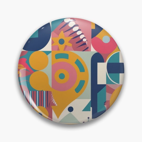 Item preview, Symmetrical and abstract geometric pattern with clean lines designed and sold by SeamlessBlend.