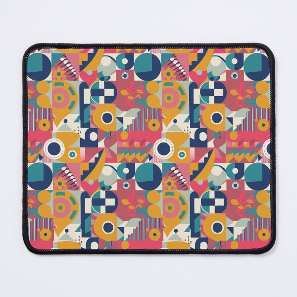 Item preview, Symmetrical and abstract geometric pattern with clean lines designed and sold by SeamlessBlend.