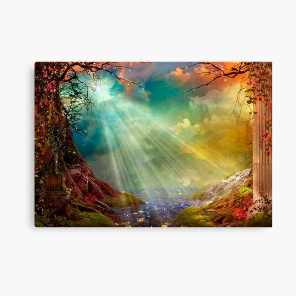 The Secret Grotto Canvas Print