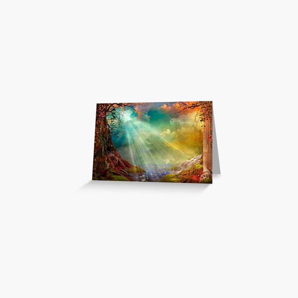 The Secret Grotto Greeting Card