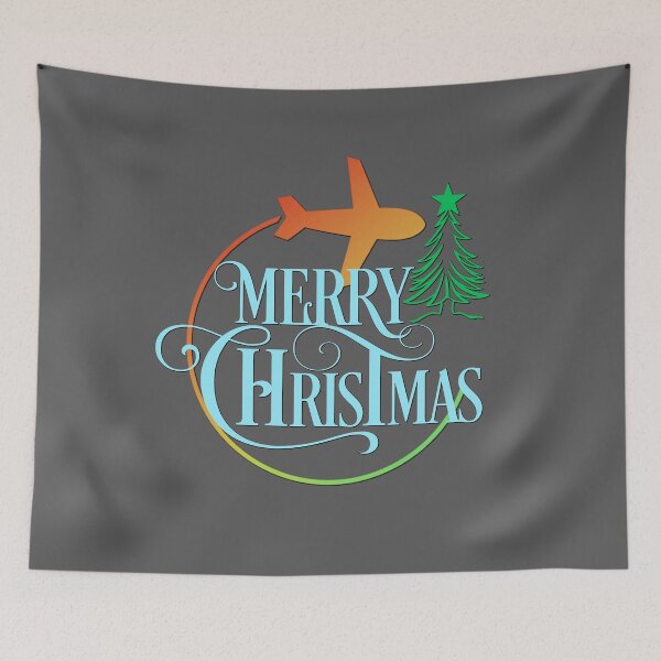 Item preview, Merry Christmas aviation plane spotting enthusiast  designed and sold by AEROSPACE-IND.