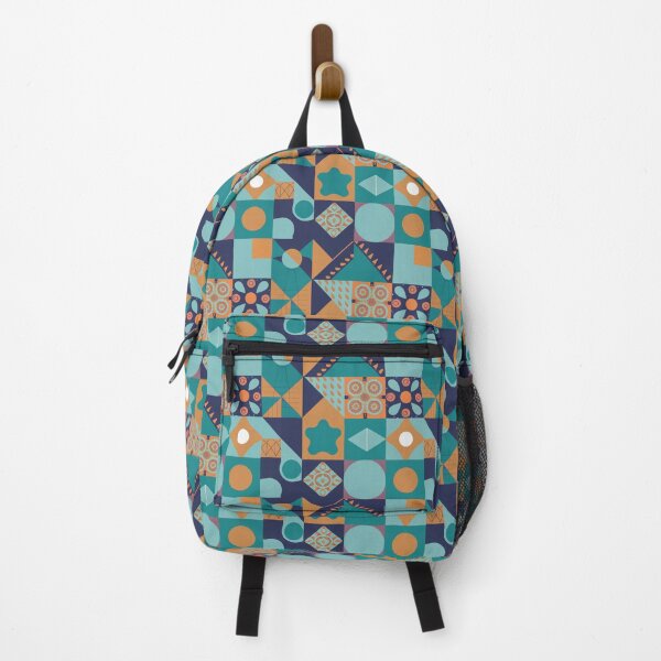 Item preview, Symmetrical and abstract geometric pattern with clean lines designed and sold by SeamlessBlend.