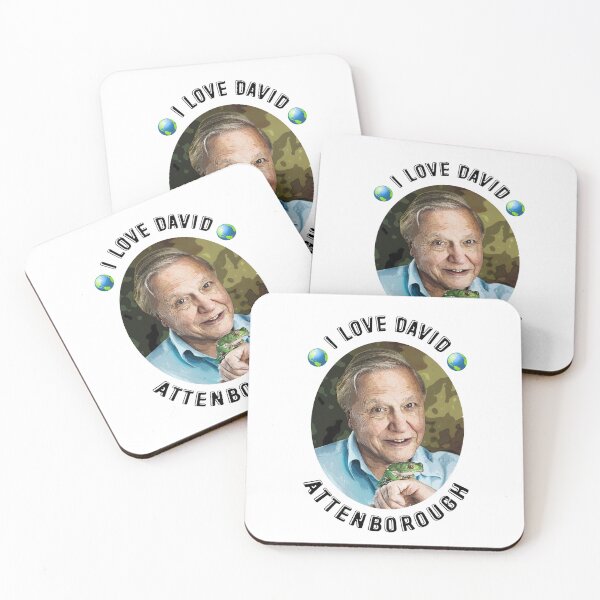 Item preview, I Love David Attenborough designed and sold by Hoorahville.