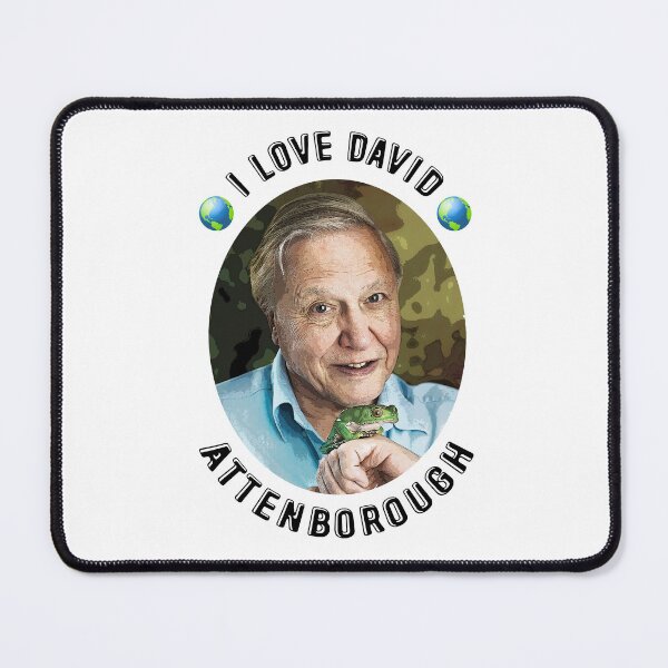 Item preview, I Love David Attenborough designed and sold by Hoorahville.