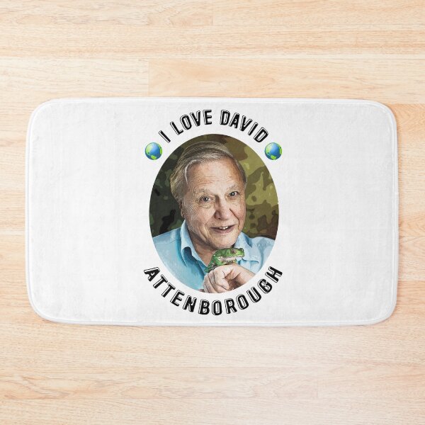 Item preview, I Love David Attenborough designed and sold by Hoorahville.