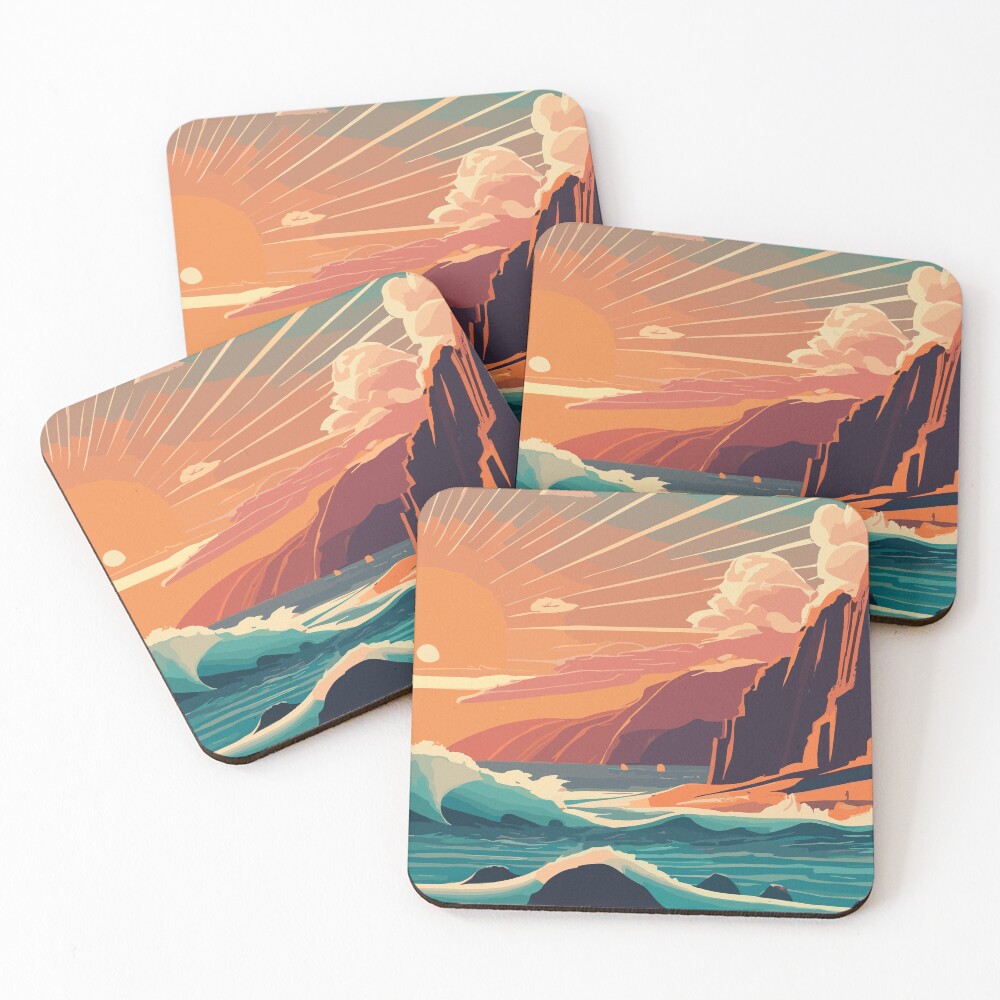 Item preview, Coasters (Set of 4) designed and sold by Ruthrasankar.