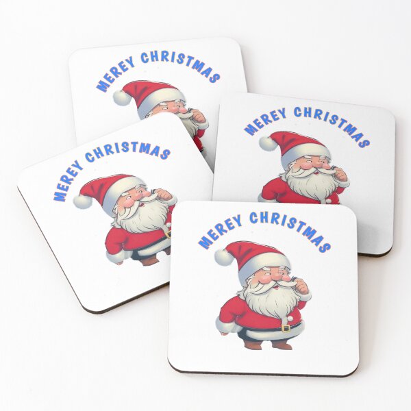 Item preview, Santa claus with merry Christmas text  designed and sold by PatilRohan.