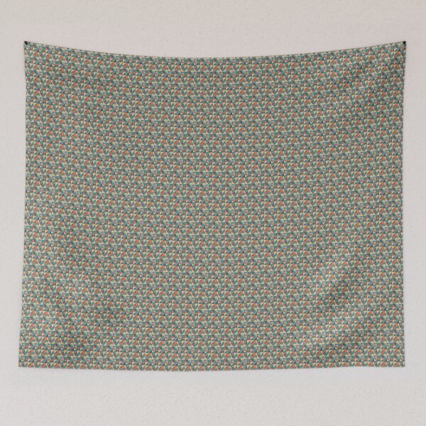 Item preview, Symmetrical and abstract geometric pattern with clean lines designed and sold by SeamlessBlend.