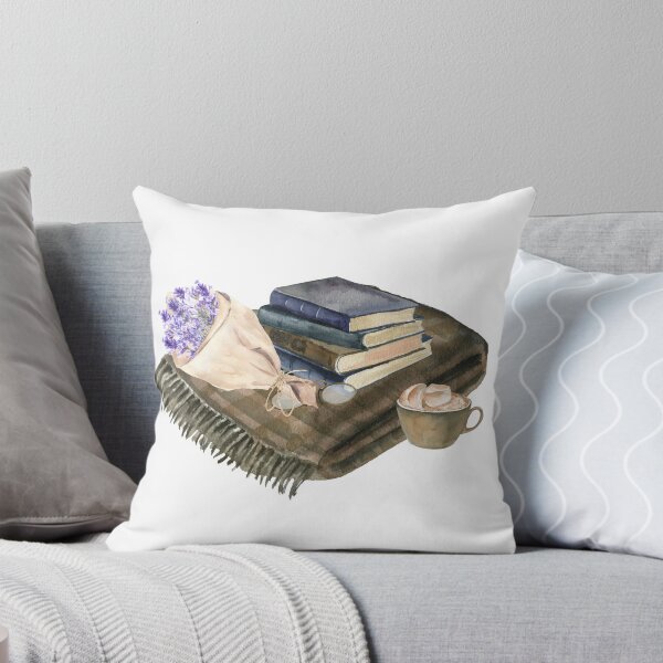 Item preview, Cup Of Coffee or Tea Lavender Books  designed and sold by WORLD-SOFIA.