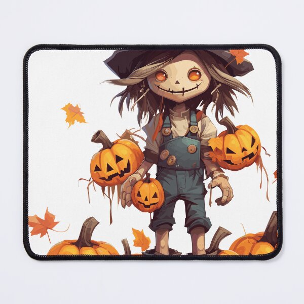 Item preview, Scarecrow Boy Pumpkin Halloween Cute Cartoon (Image 3/12) designed and sold by DigitalArtify.