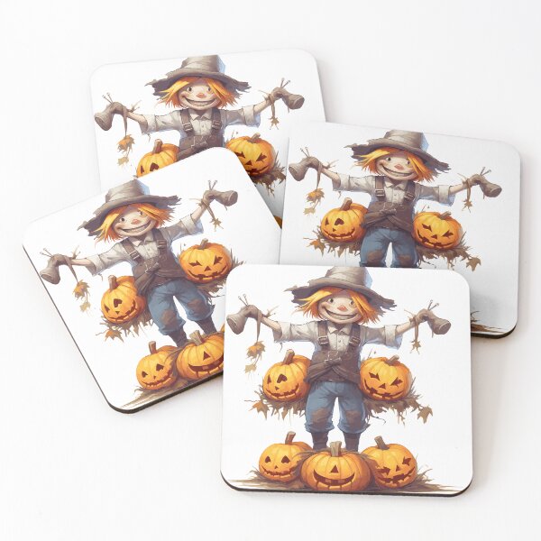 Item preview, Scarecrow Boy Pumpkin Halloween Cute Cartoon (Image 11/12) designed and sold by DigitalArtify.
