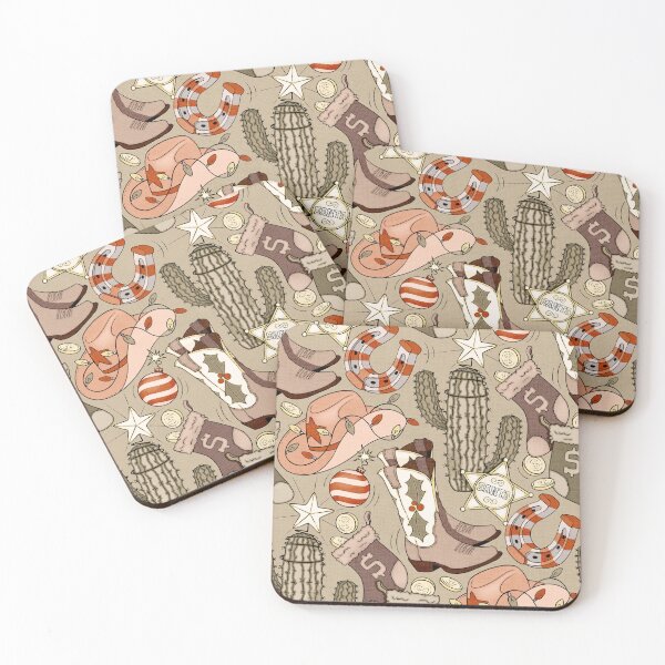 Item preview, Southwestern Cowboy Christmas in Warm Neutrals  designed and sold by Perrin Le Feuvre.