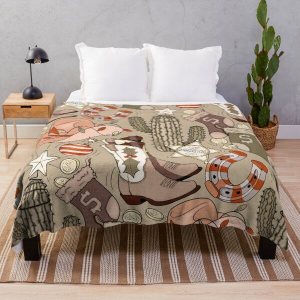 Item preview, Southwestern Cowboy Christmas in Warm Neutrals designed and sold by Perrin Le Feuvre.