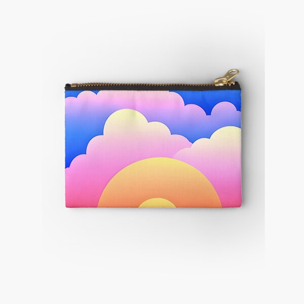 Aperçu de l'œuvre Un motif de nuages audacieux, colorés et uniques au lever du soleil créée et vendue par 29Bumblebee.