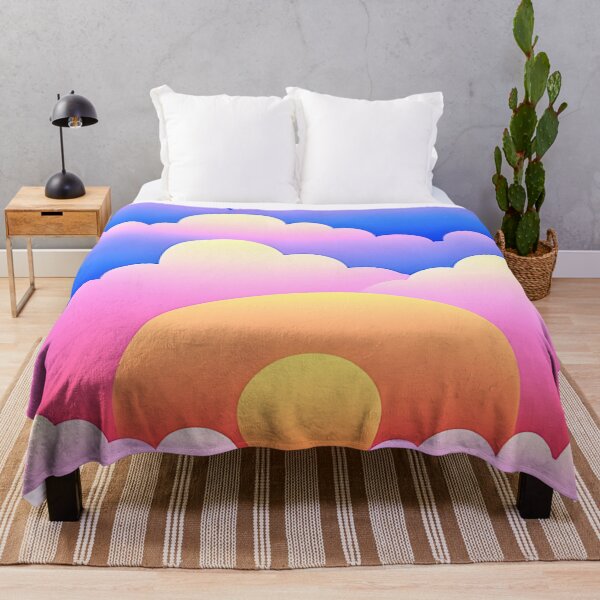 Item preview, A bold, colorful and unique clouds at sunrise pattern designed and sold by 29Bumblebee.