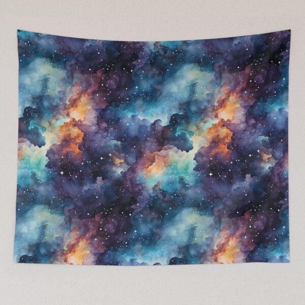 Item preview, Galaxy Nebula Canvas designed and sold by Mindterest.