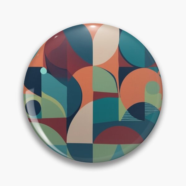 Item preview, Symmetrical and abstract geometric pattern with clean lines designed and sold by SeamlessBlend.
