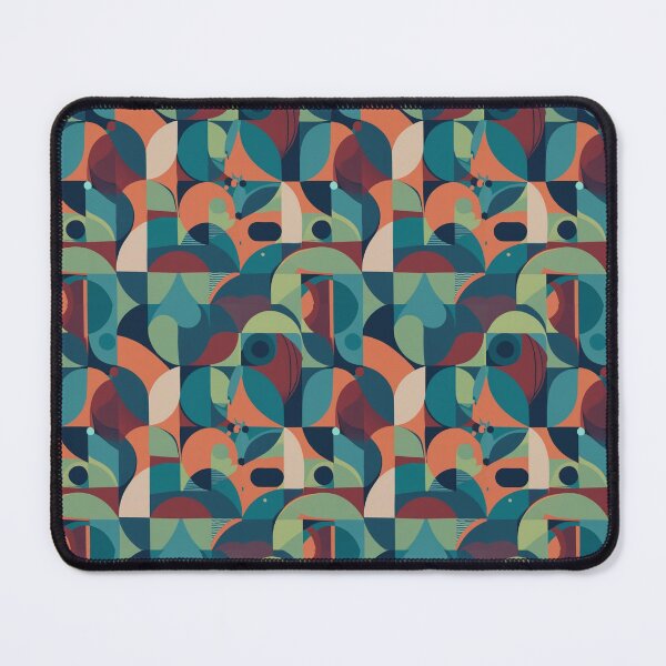 Item preview, Symmetrical and abstract geometric pattern with clean lines designed and sold by SeamlessBlend.