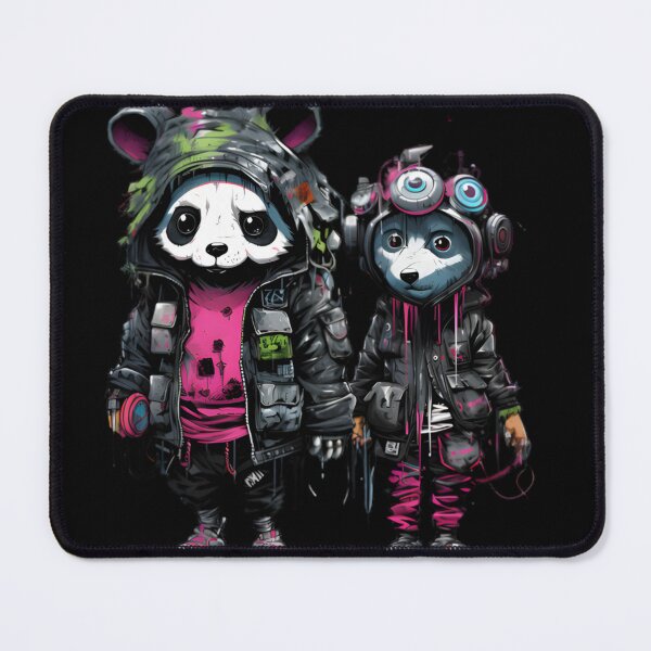 Item preview, Panda and Urban Friend, Splash designed and sold by ArtWearSplash.