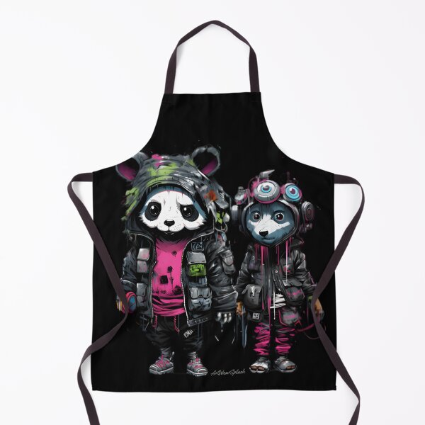 Item preview, Panda and Urban Friend, Splash designed and sold by ArtWearSplash.