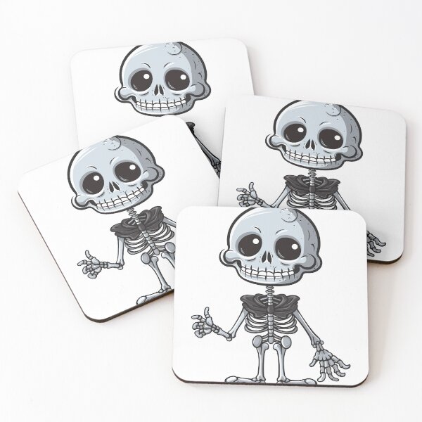 Item preview, Skeleton Halloween Cute Cartoon (Image 2/19) designed and sold by DigitalArtify.
