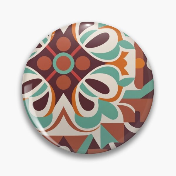 Item preview, Symmetrical and abstract geometric pattern with clean lines designed and sold by SeamlessBlend.