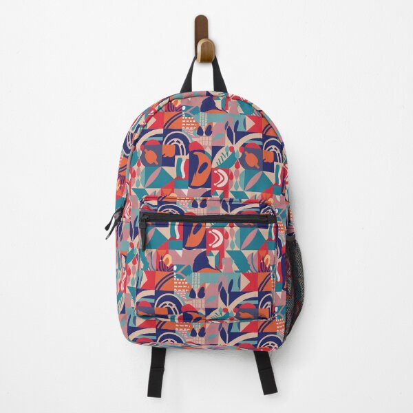 Item preview, Symmetrical and abstract geometric pattern with clean lines designed and sold by SeamlessBlend.